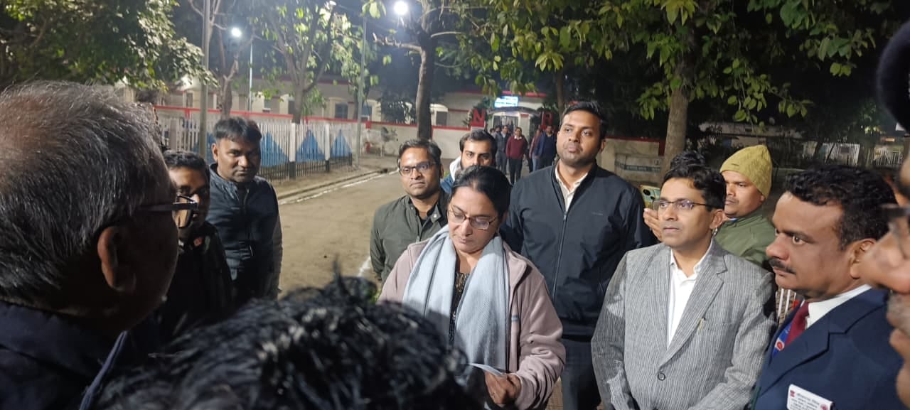 The DRM conducted an inspection and inquired about the quality of the food.
