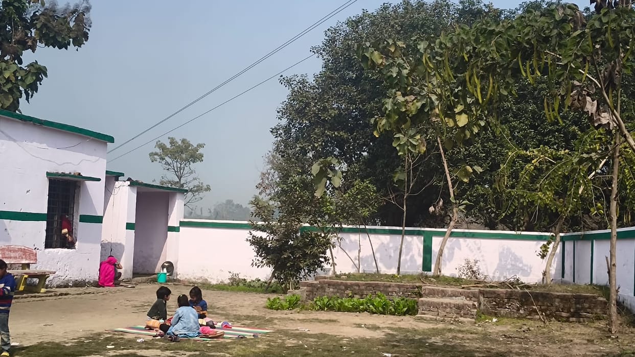 Electrical wires running through the roof, alarm bells ring every day in schools