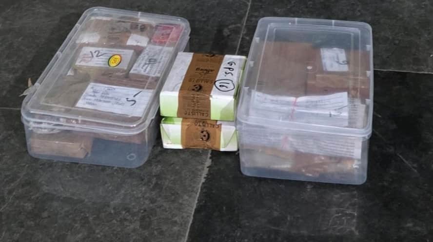 जब्त सामान