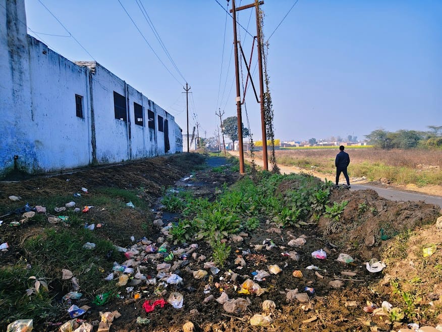 Crop destroyed due to negligence of dairy operators