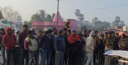 Muzaffarpur News: Unknown vehicle runs over youth on NH-28, dies after head is crushed