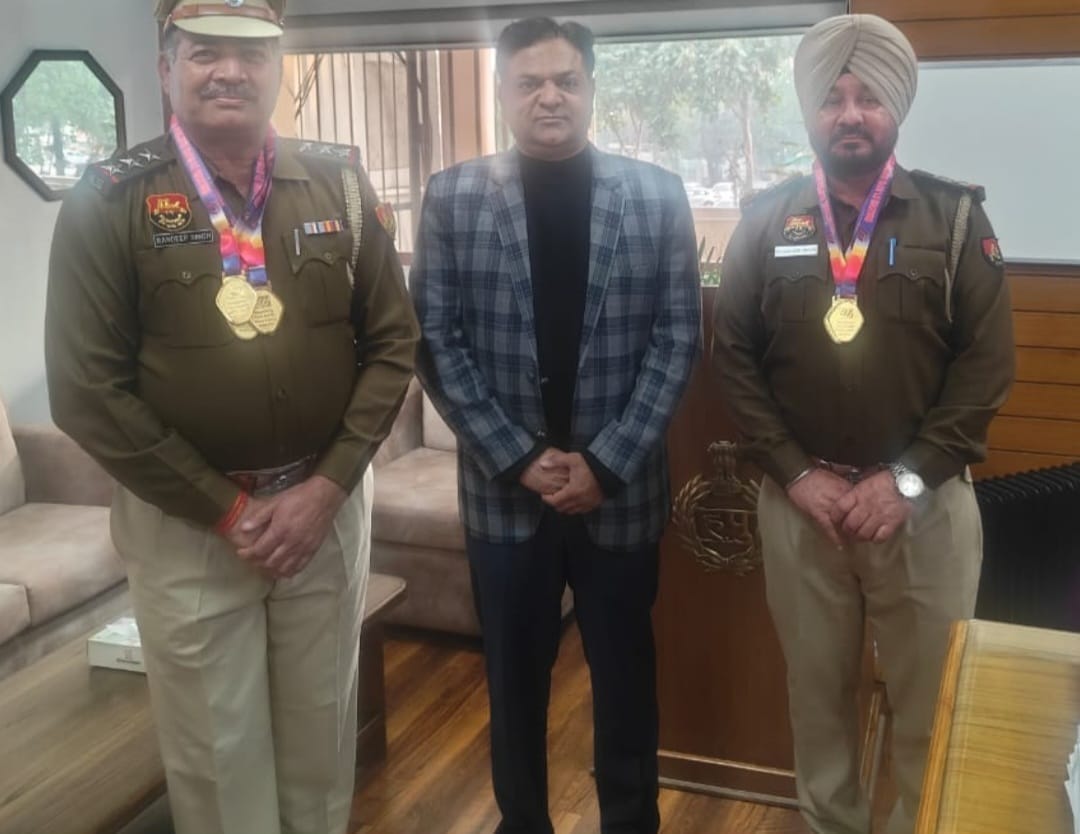 Two police officers brought honor to the state by winning gold medals