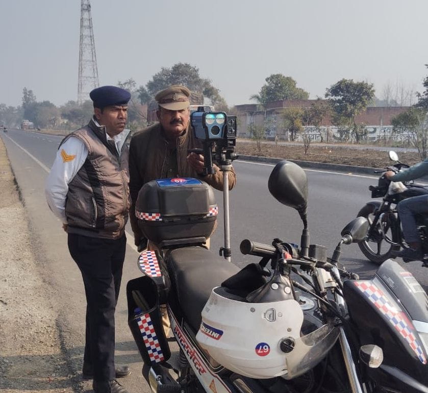An Eco van operating without a permit was seized, and fines were issued on the highway.