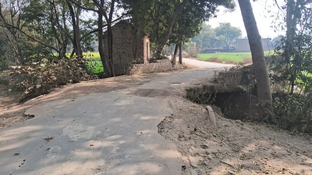Dilapidated culvert poses danger, increasing traffic risk