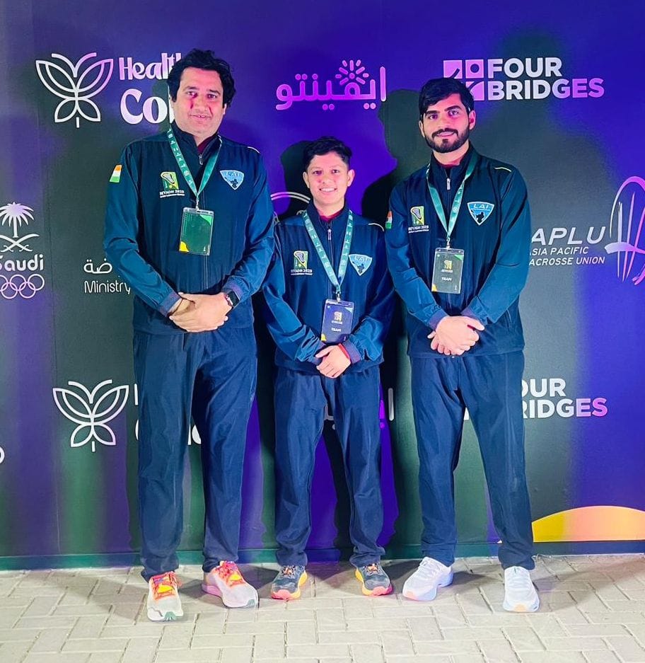 Khushboo and Ashish delivered outstanding performances at the Asian Lacrosse Championship.