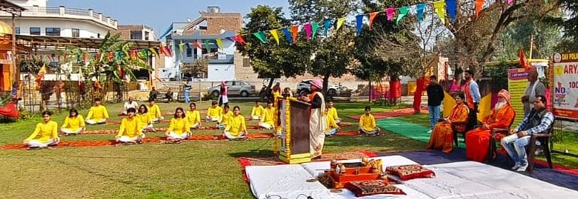 The 100-altar Vedic Yagna, part of the 'Say No to Drugs' campaign, has taken the form of a mass movement.