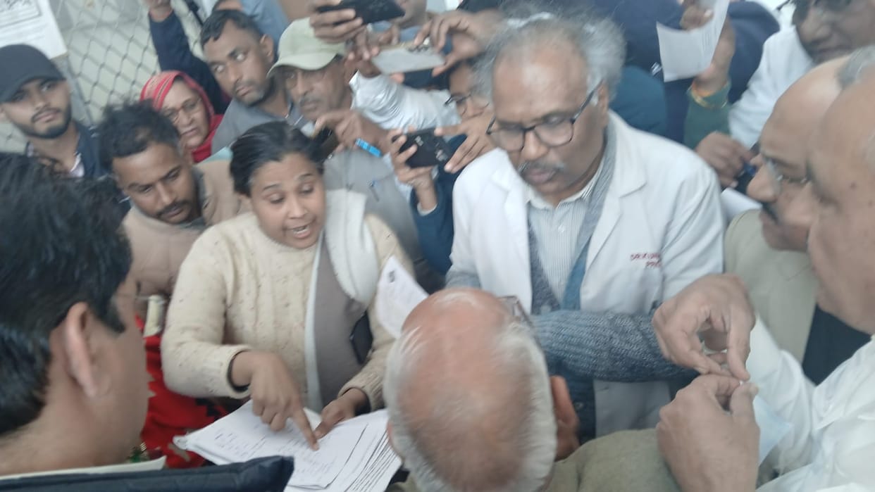 Surgery equipment and medicines have to be purchased from the market, patients are being sent to private hospitals through collusion.