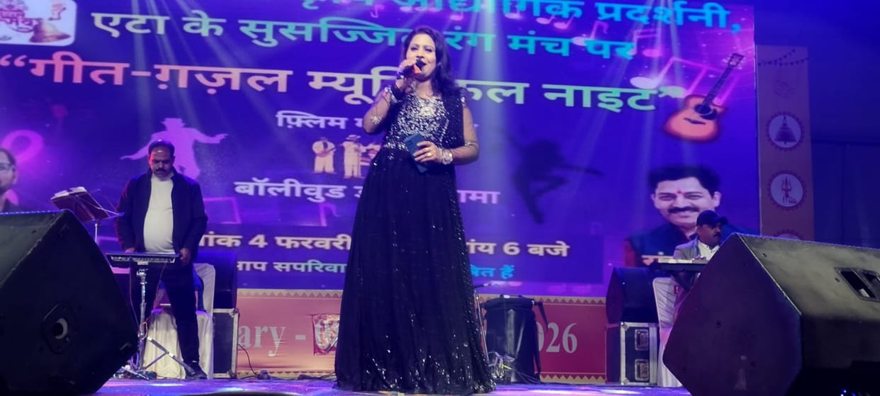Artists dazzled at the Geet-Ghazal musical event