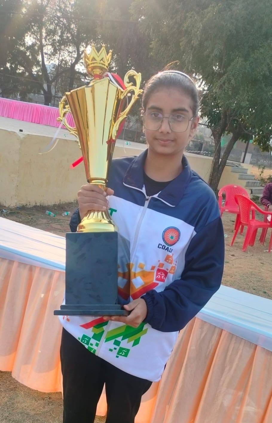 Welcome to table tennis gold medalist Vaibhavi