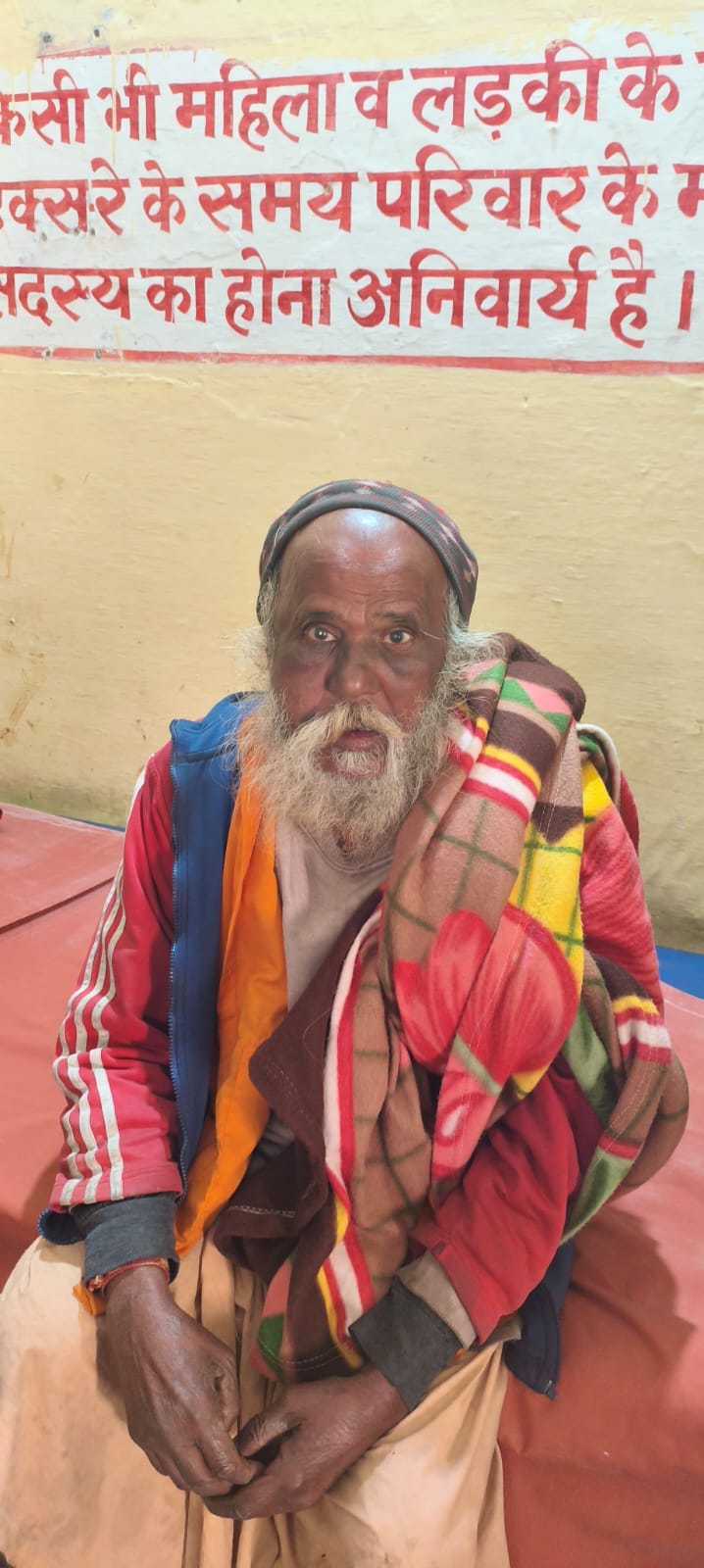 A monk was assaulted after entering the ashram; an FIR was lodged.