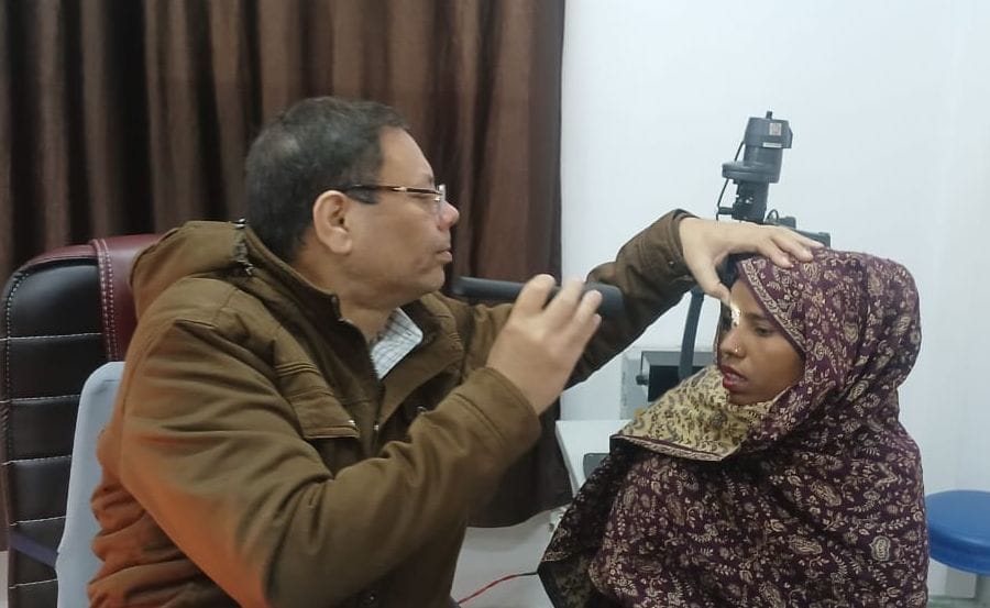 As the weather changes, eye problems increase, leading to a rise in eye patients.
