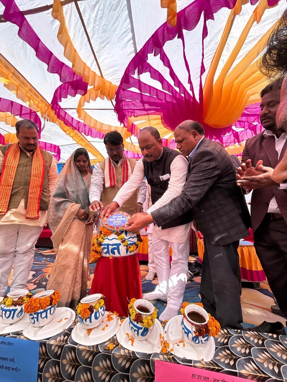 Water offering day begins in Turkwalia, people will get pure water