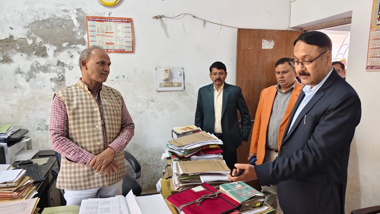 CCTV cameras will be installed in all the rooms of the Collectorate.
