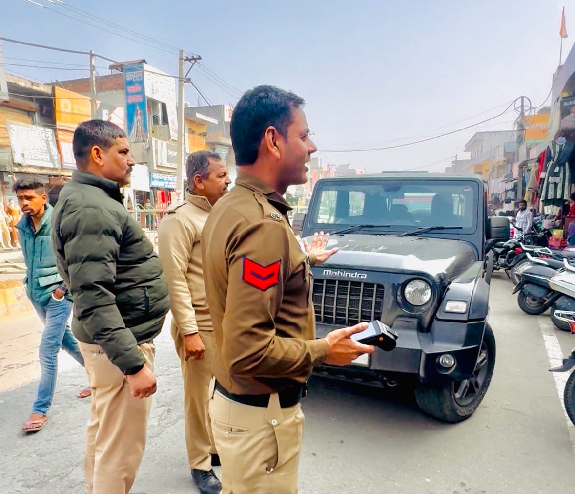 22 vehicles parked in no parking area were towed away.