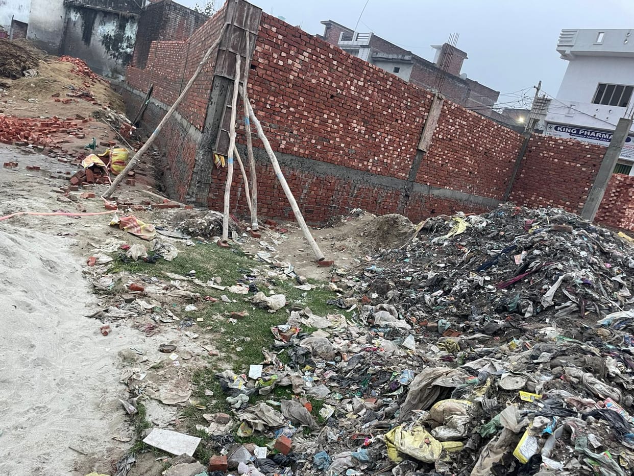 Complaint about illegal occupation of temple land