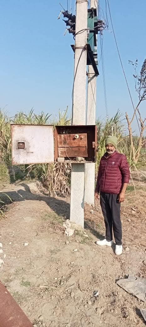 Theft in 10 tube wells in two villages