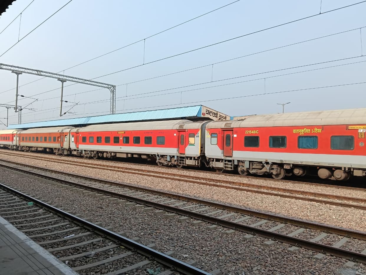 During the year 2025, 8,62,602 passengers travelled from the railway station