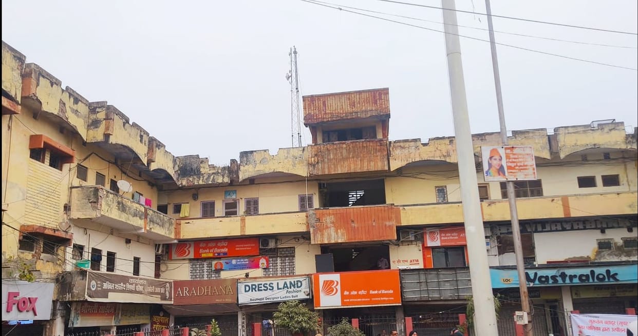 The dilapidated Guru Tegh Bahadur Market will be saved with the help of a net