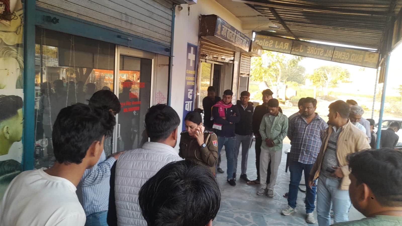 शाहपुरा में फायरिंग का मामला