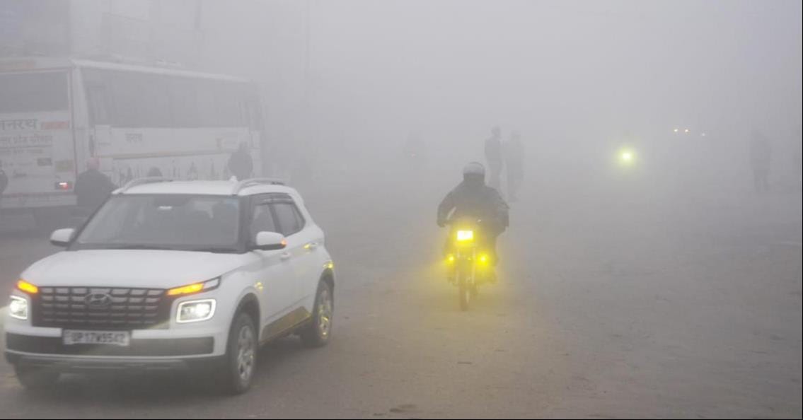Fog in the morning, cold wave prevails