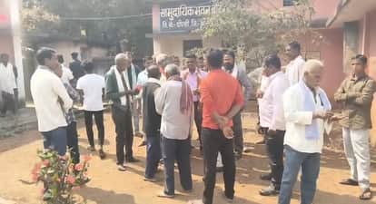 Major uproar over the burial of a converted middle aged man body in another village in Balod