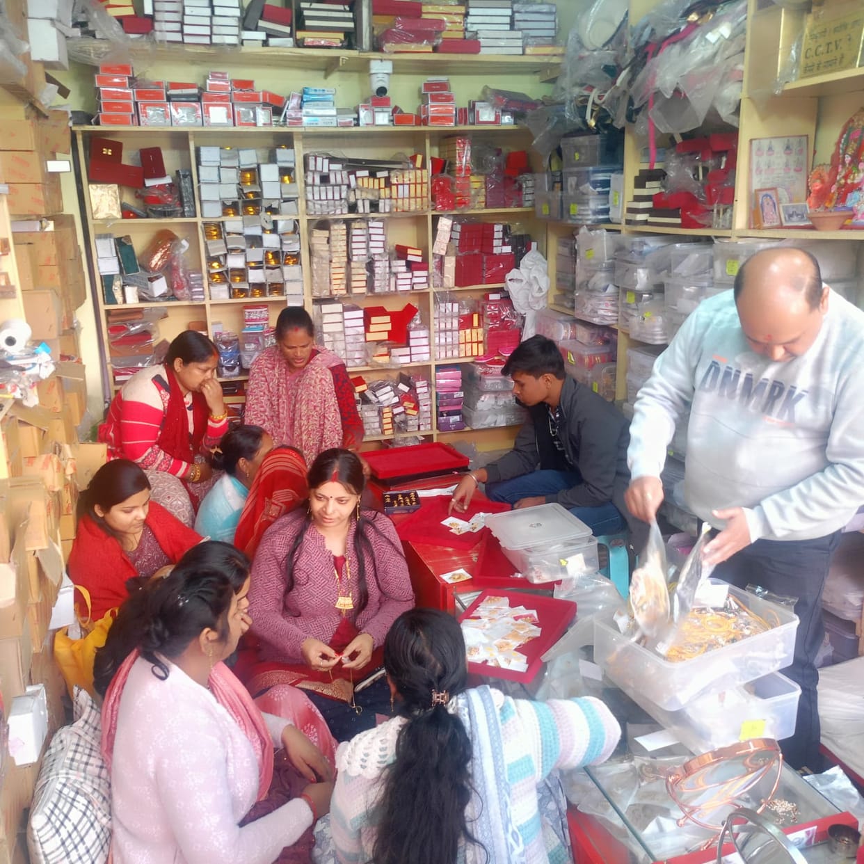 Artificial jewellery business increased due to the increase in the price of gold and silver.