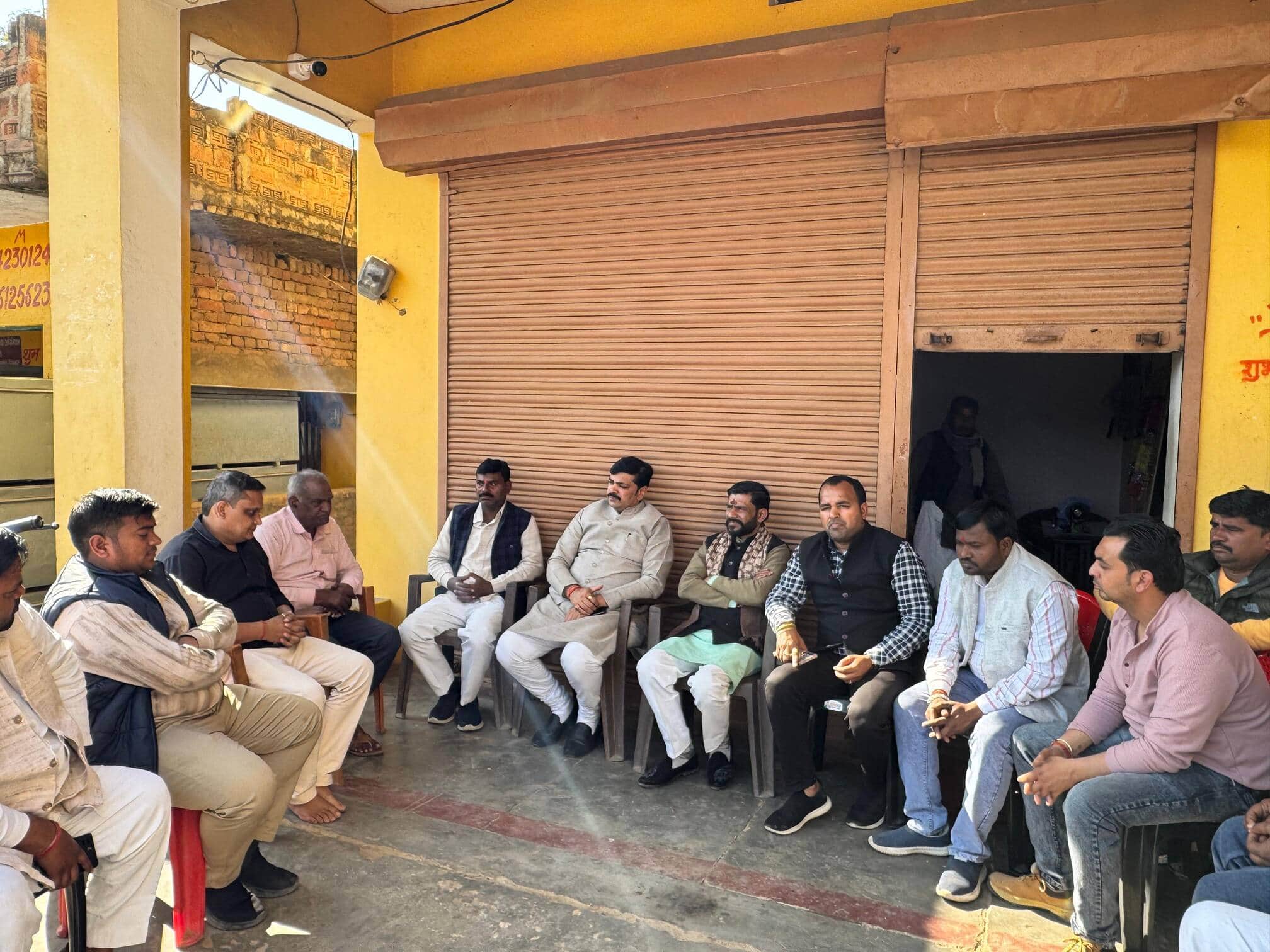 06 सीकेटीपी-13 बैठक के दौरान मौजूद व्यापारी। संवाद