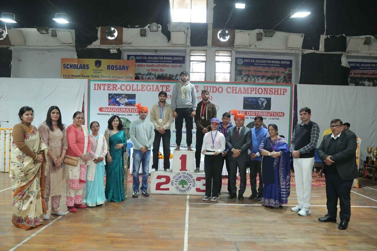 Jat College and MKJK College became champions in state level judo