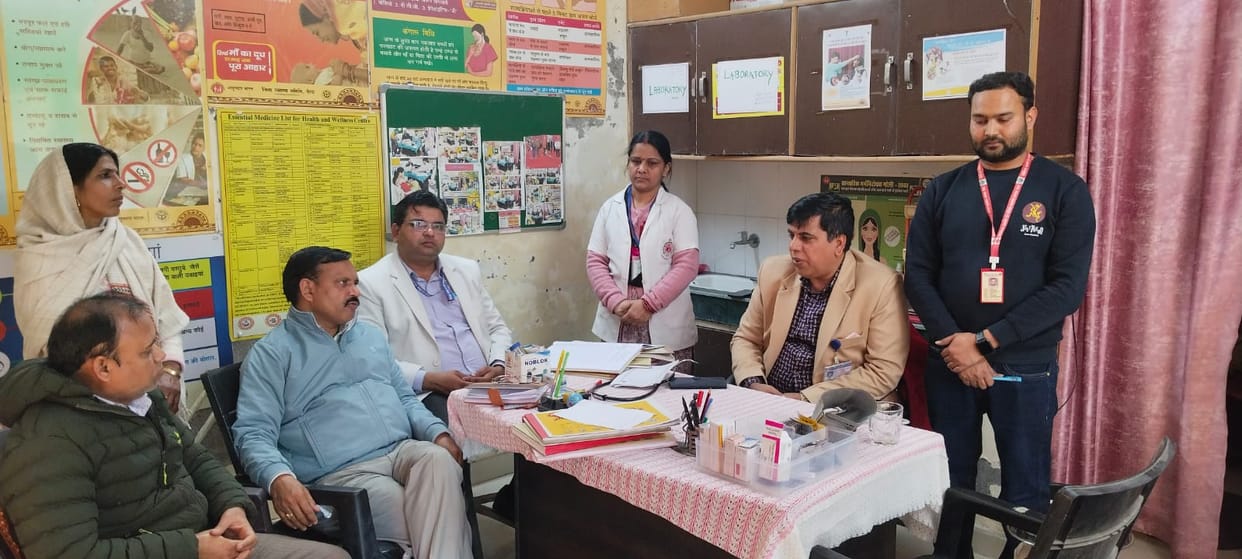 Ayushman Arogya temples were inspected.