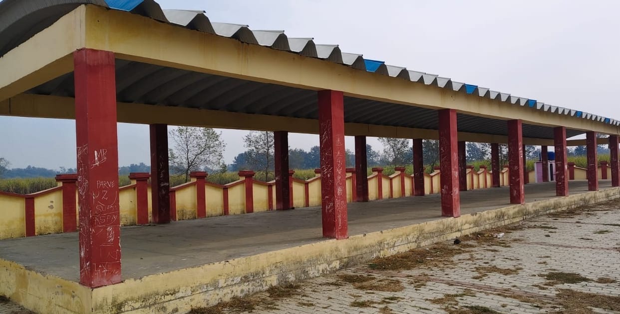 The farmers' market, built two years ago, has become a showpiece