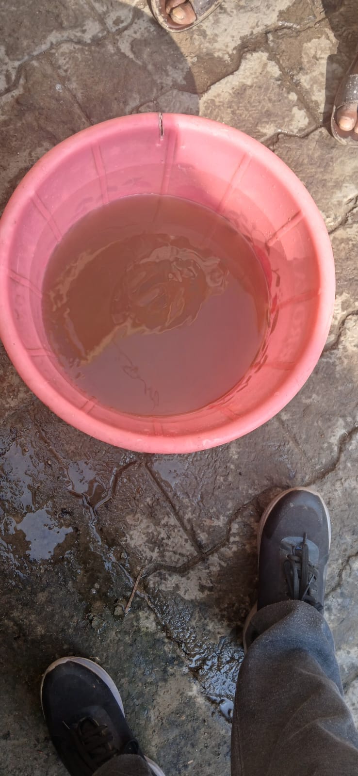 firozabad news poputed water
