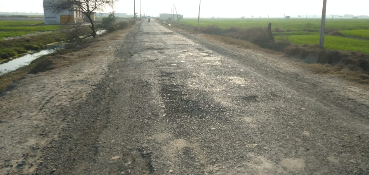 The 11 km road will be widened at a cost of Rs. 15.62 crore.