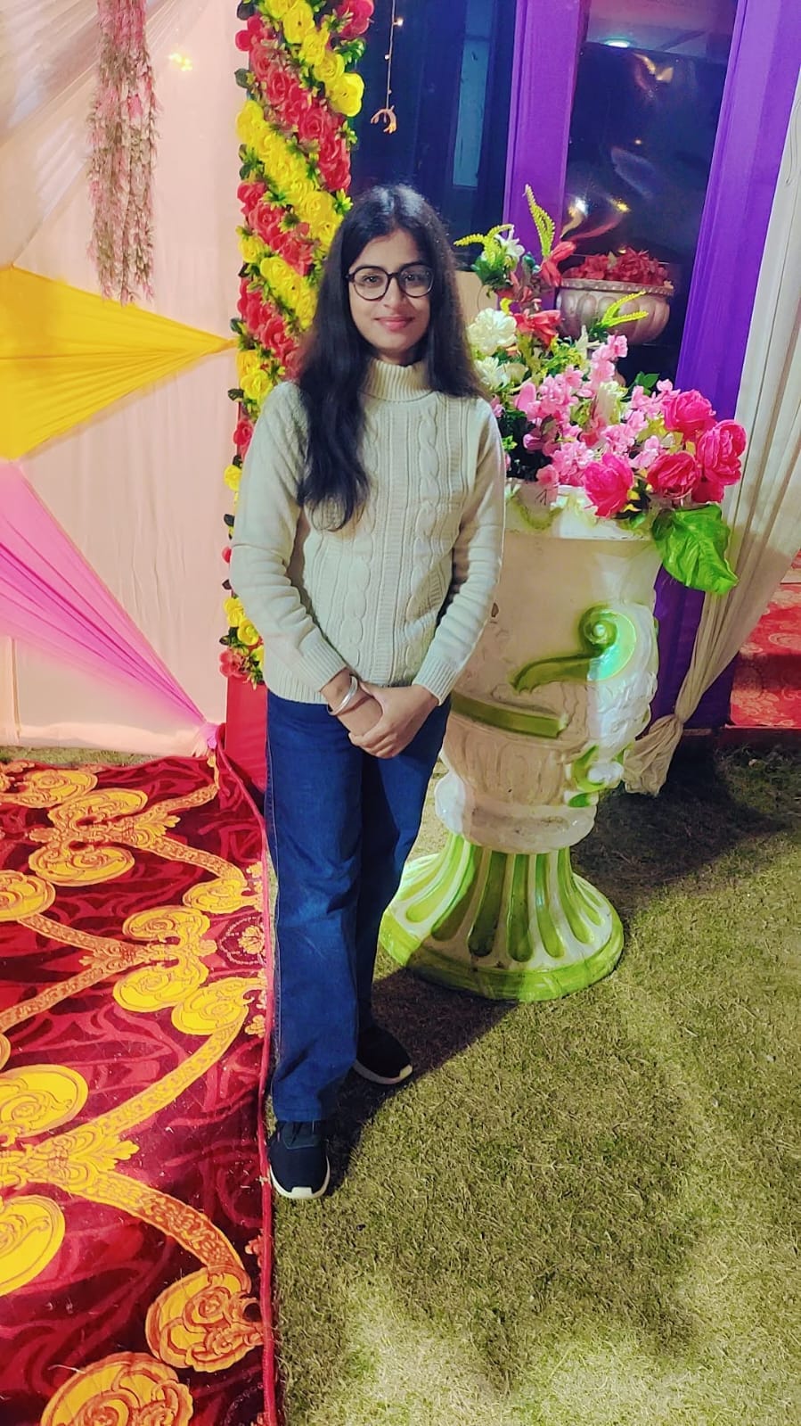 Jyoti got success in JRF