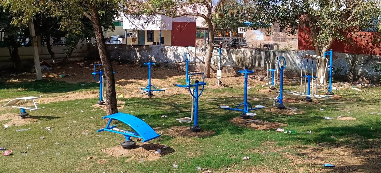 A special park for disabled people will be built in Netaji Subhash Park at a cost of 18 lakh rupees.