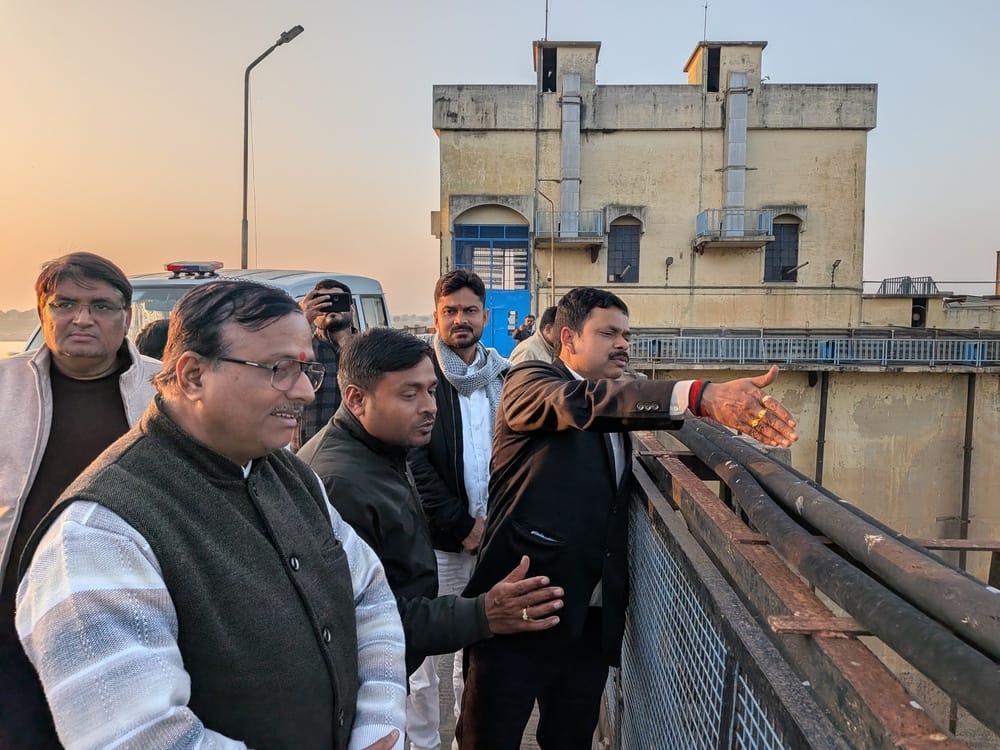 Pump canal was inspected on the orders of DM
