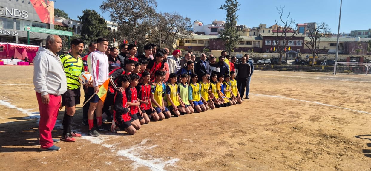 football pratiyogita in nahan