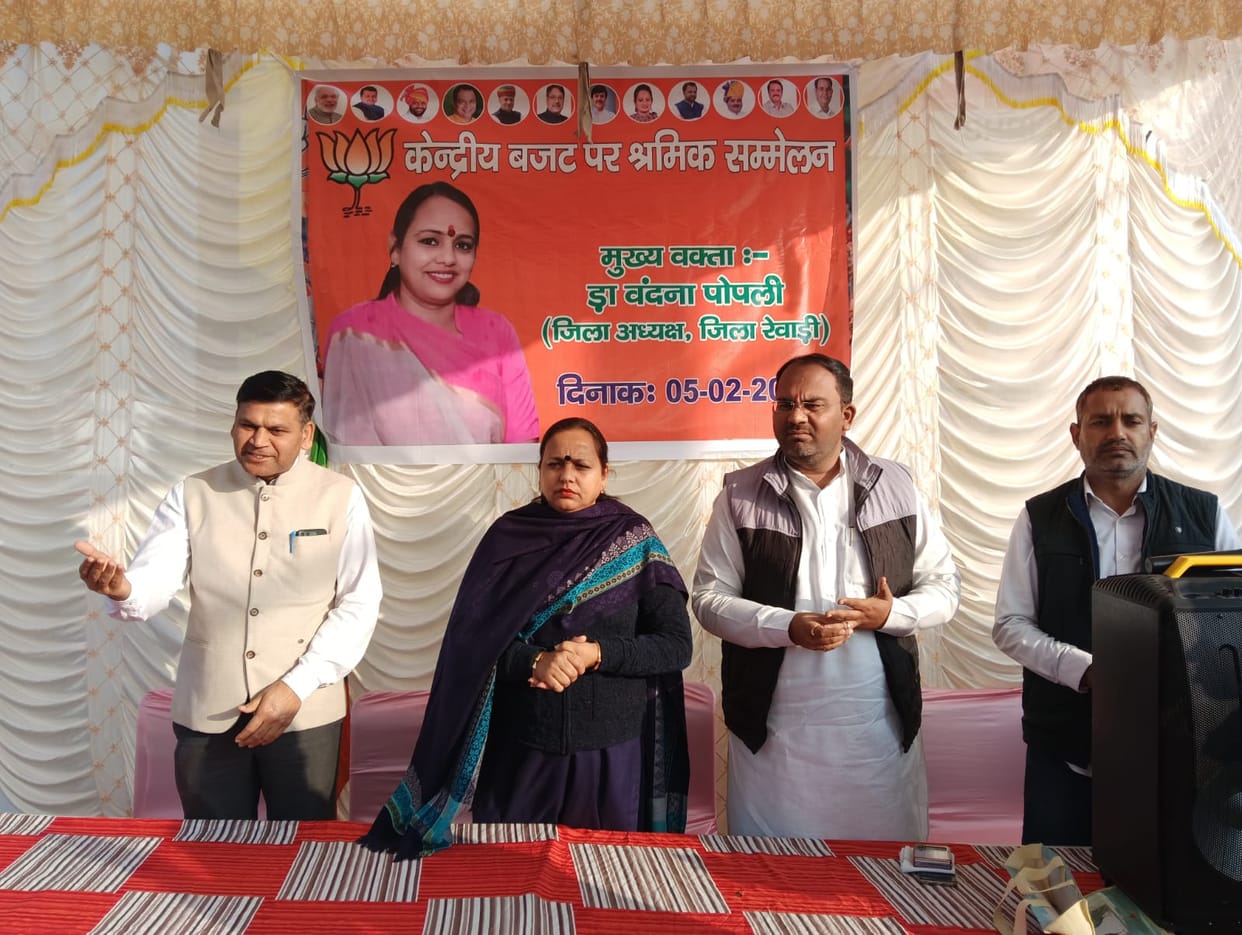 Facilities have been provided to women workers in the budget: Dr. Popli
