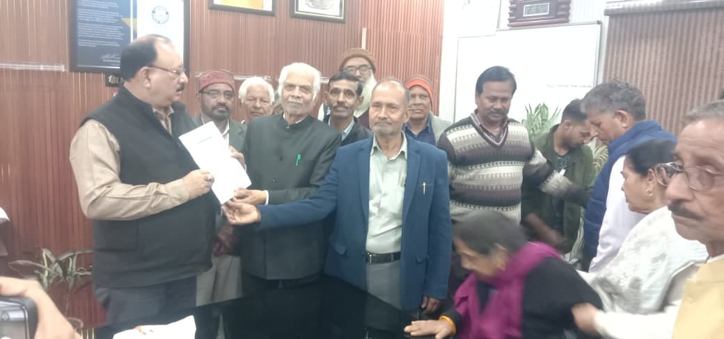 Senior citizens have raised the demand for a city hospital.