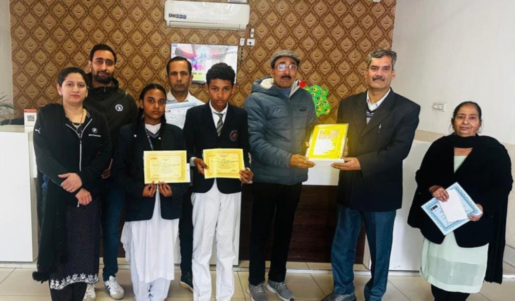 Meritorious students were honored