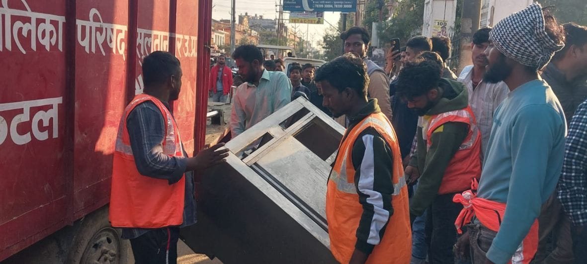 A fine of Rs 4500 was imposed on 12 encroachers