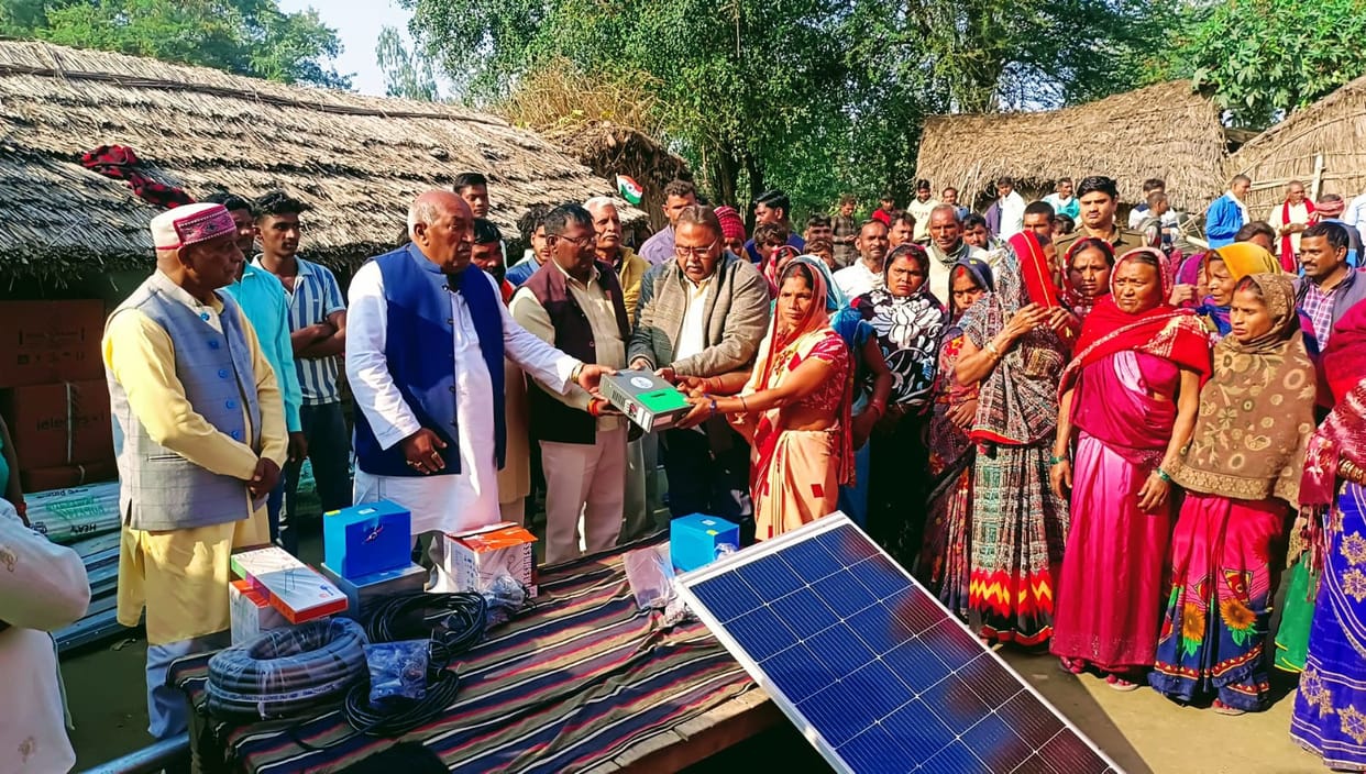 Light reaches flood-affected homes