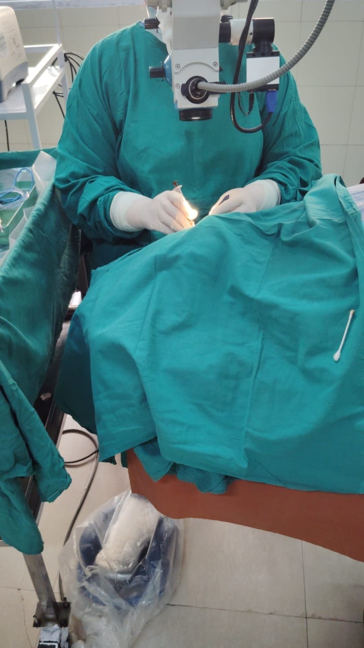 Under the Ayushman Bharat scheme, 23 successful surgeries were performed in the district in two days.