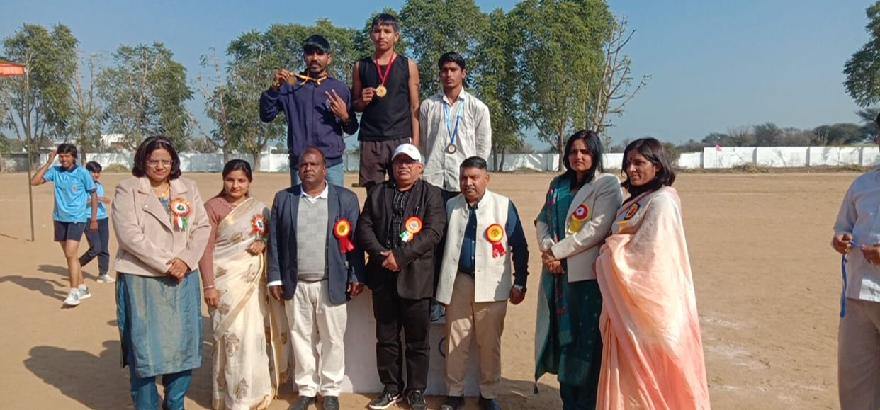 Ashish and Ekta were declared the best athletes at the 37th Annual Athletic Meet.