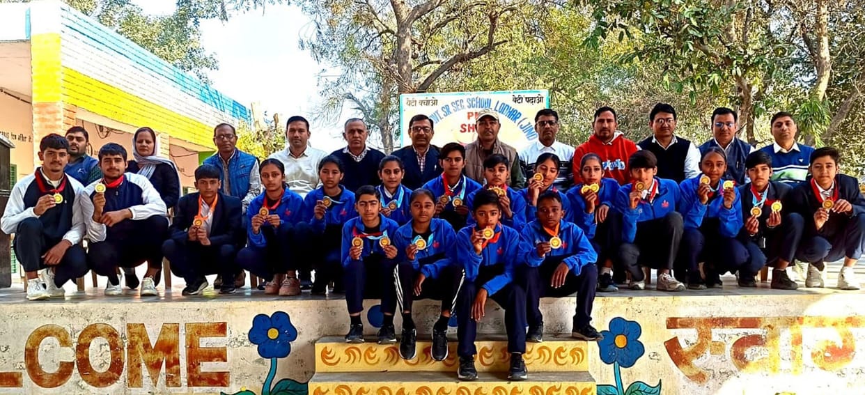 Lodhar players hoisted the flag of victory