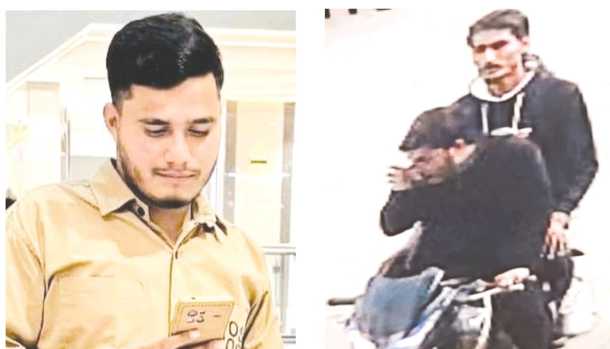 आरोपी सोहेल। सीसीटीवी में कैद हुए थे दोनों आरोपी।