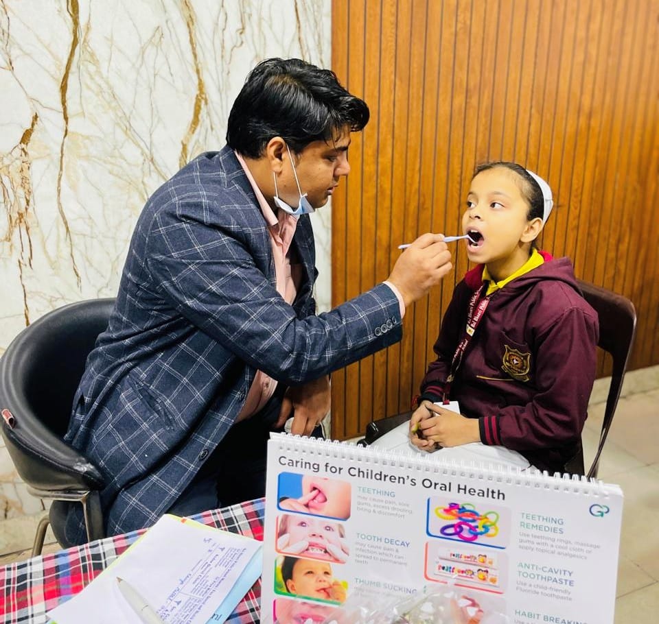 Dental and health check-up was conducted at the camp