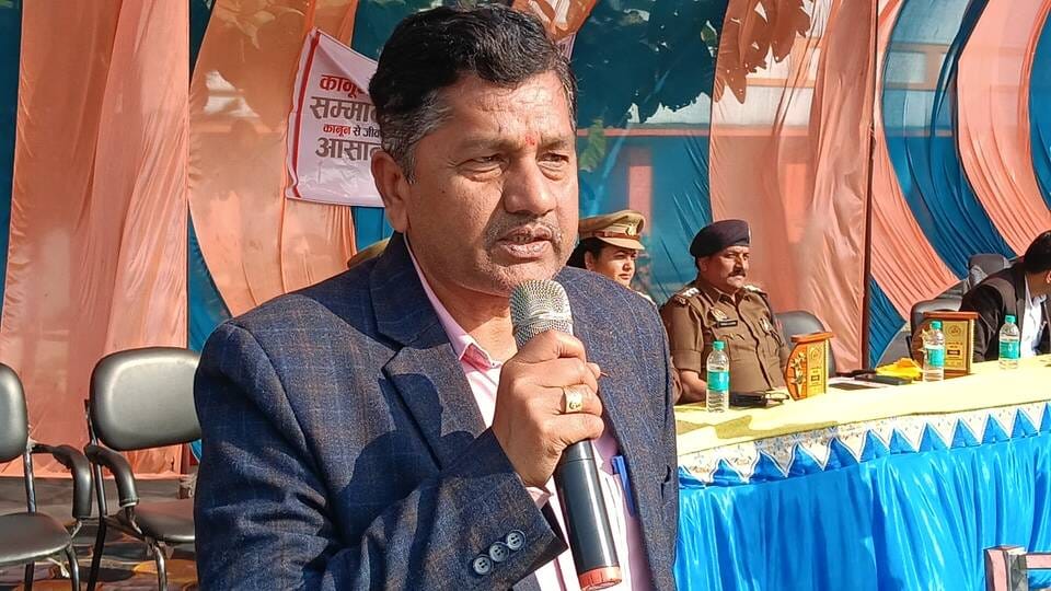 Information about the police helpline was provided to the students