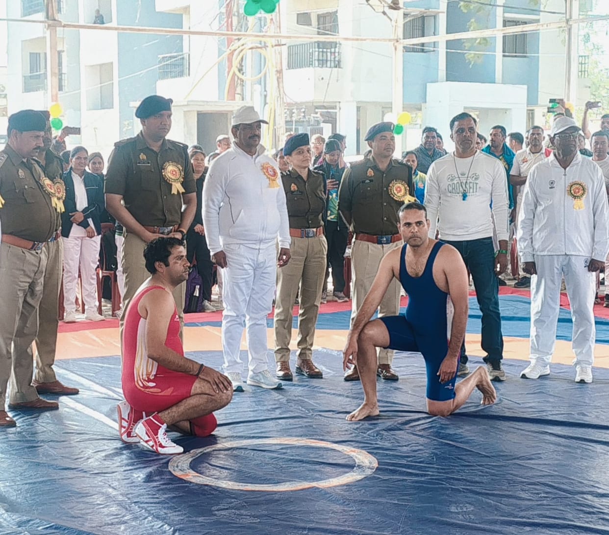 Gonda emerged victorious in freestyle wrestling.