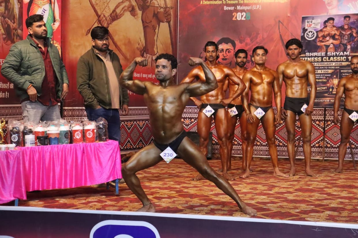 mainpuri news bodybuilding