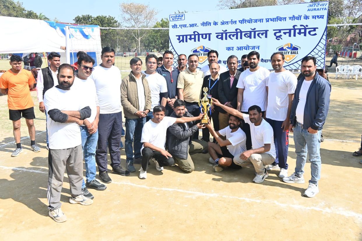 Baisundhara team wins Volleyball Championship title